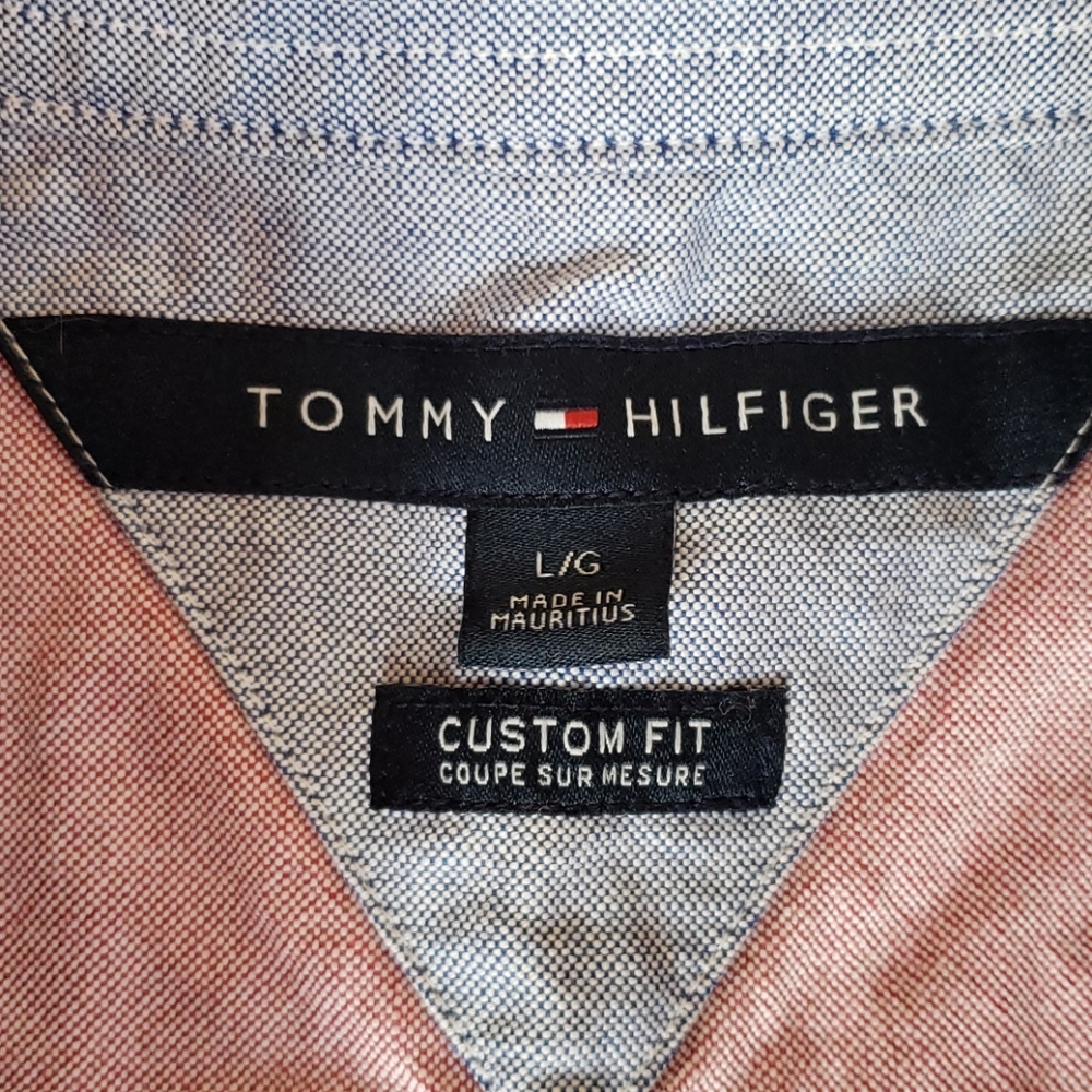 Tommy Hilfiger Men's Long Sleeve Button Down Shirt - Picture 3 of 4